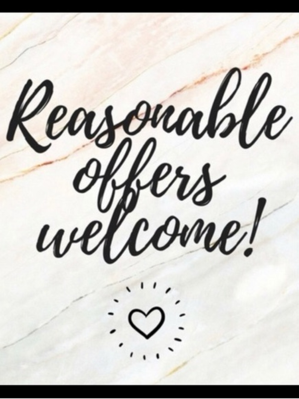 Reasonable Offers Welcome Fast Shipping & Smoke Free Home